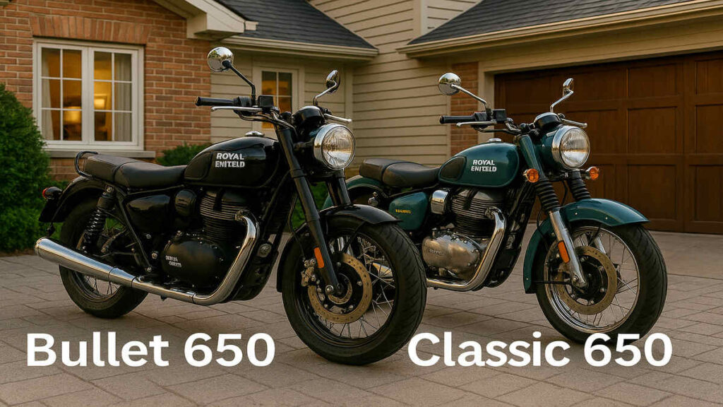 Royal Bullet 650 vs Classic 650