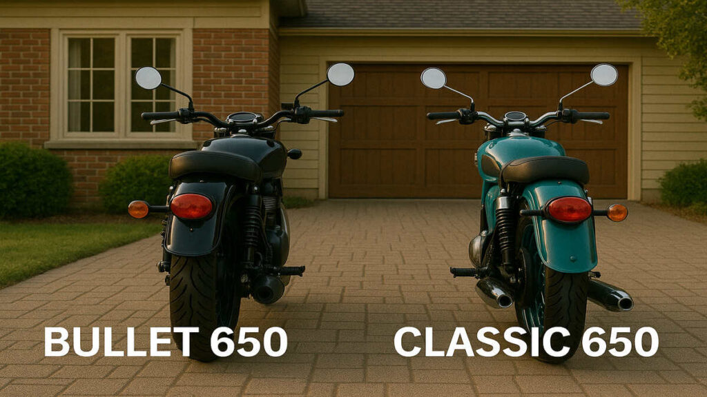 Royal Bullet 650 vs Classic 650