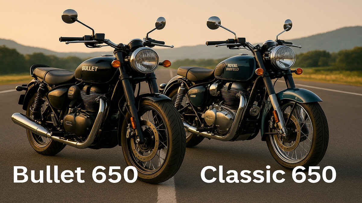 Royal Bullet 650 vs Classic 650